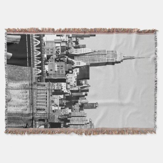 NYC Skyline II Deken (Voorkant)