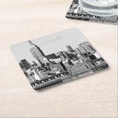 NYC Skyline II Kartonnen Onderzetters (Schuin)