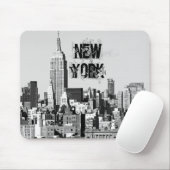 NYC Skyline II Muismat (Met muis)