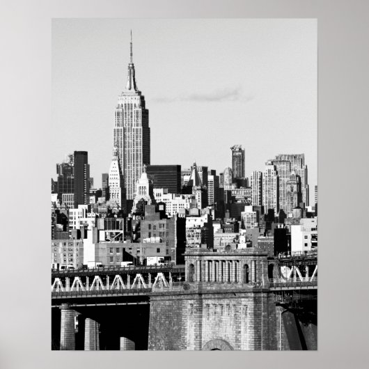 NYC Skyline II Poster (Voorkant)