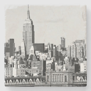 NYC Skyline II Stenen Onderzetter