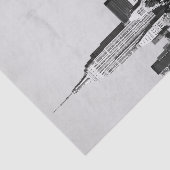 NYC Skyline II Tissuepapier (Detail)