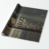 NYC skyline inpakpapier (Uitgerold)