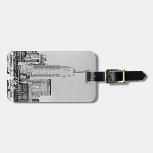 NYC Skyline IV Bagagelabel (Voorkant horizontaal)