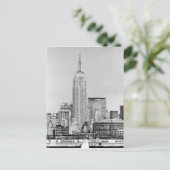 NYC Skyline IV Briefkaart (Staand voorkant)