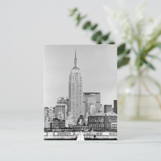 NYC Skyline IV Briefkaart (Staand voorkant)