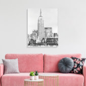 NYC Skyline IV Canvas Afdruk (Insitu (Woonkamer))