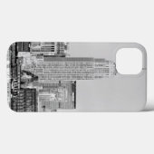NYC Skyline IV Case-Mate iPhone Case (Achterkant (horizontaal))