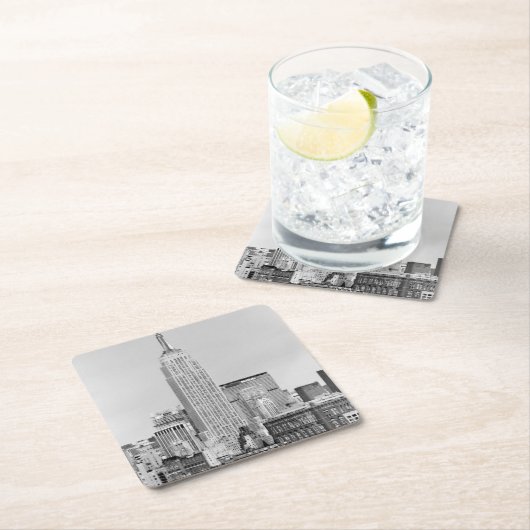 NYC Skyline IV Kartonnen Onderzetters (Insitu)