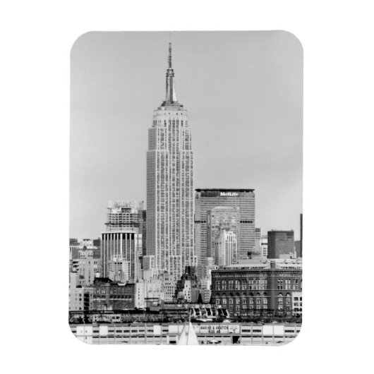 NYC Skyline IV Magneet (Verticaal)
