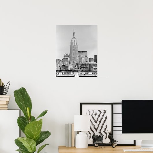NYC Skyline IV Poster (Thuiskantoor)