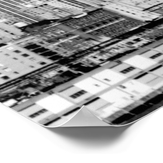 NYC Skyline IV Poster (Hoek)