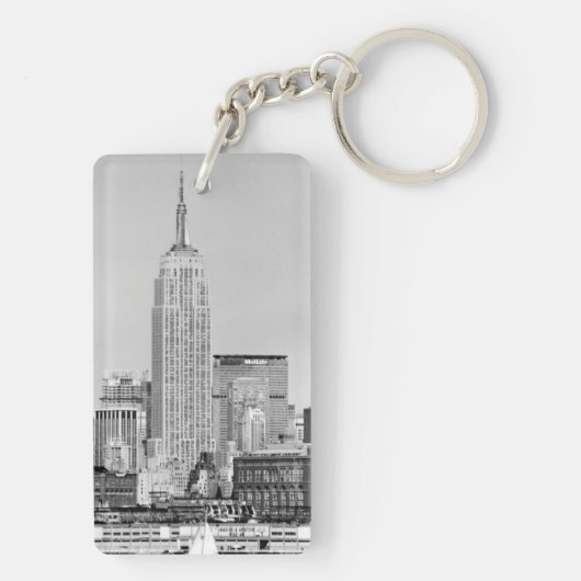 NYC Skyline IV Sleutelhanger (achterkant)