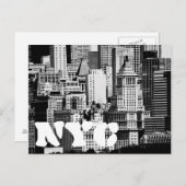NYC Skyline IX Briefkaart (Voorkant / Achterkant)