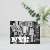 NYC Skyline IX Briefkaart (Staand voorkant)