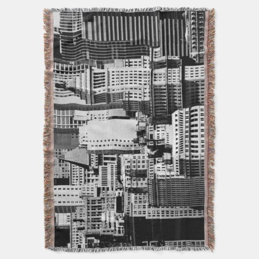 NYC Skyline IX Deken (Voorkant Verticaal)