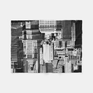NYC Skyline IX Fleece Deken