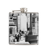 NYC Skyline IX Heupfles (Voorkant)