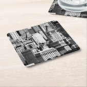 NYC Skyline IX Kartonnen Onderzetters (Schuin)