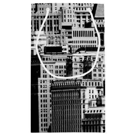 NYC Skyline IX Klein Cadeauzakje (Achterkant)