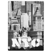 NYC Skyline IX Klembord (Achterkant)