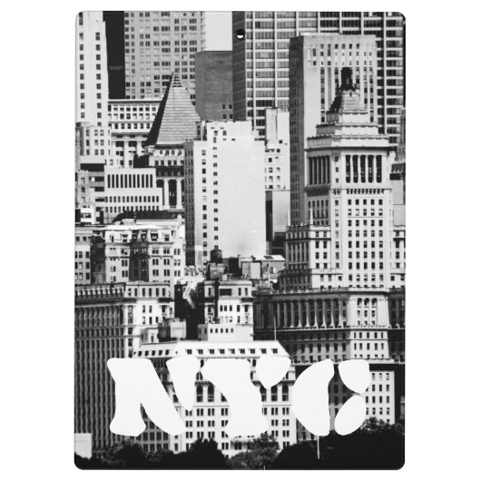 NYC Skyline IX Klembord (Achterkant)