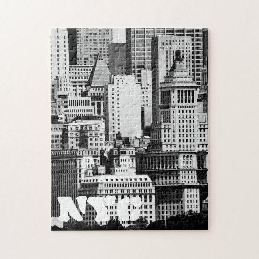 NYC Skyline IX Legpuzzel (Verticaal)
