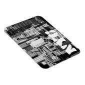 NYC Skyline IX Magneet (Rechterzijde)