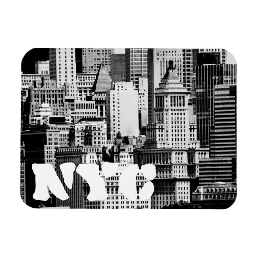 NYC Skyline IX Magneet (Horizontaal)