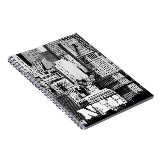 NYC Skyline IX Notitieboek (Rechterzijde)