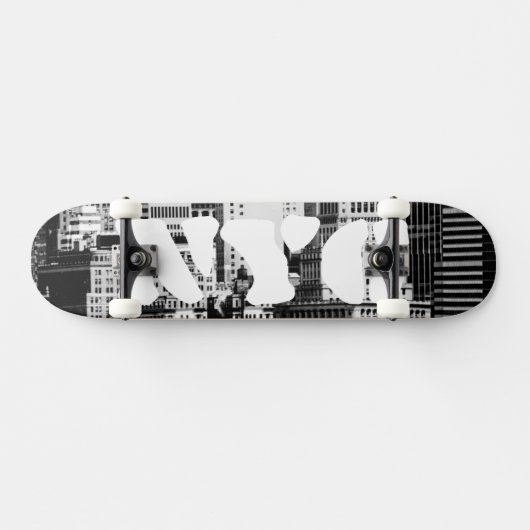 NYC Skyline IX Persoonlijk Skateboard (Horizontaal)
