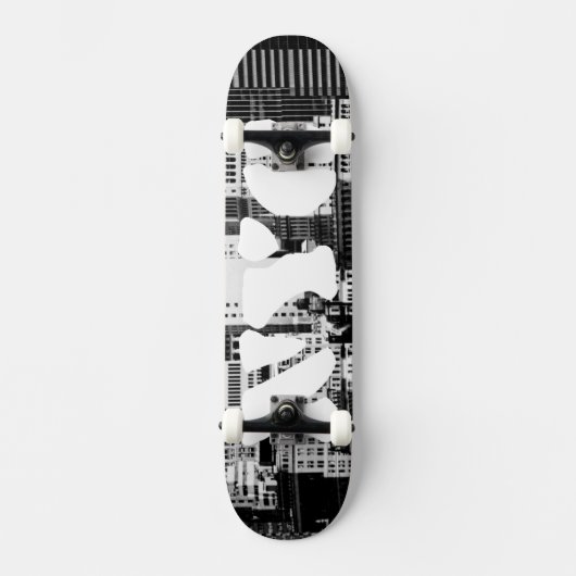 NYC Skyline IX Persoonlijk Skateboard (Voorkant)