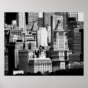 NYC Skyline IX Poster