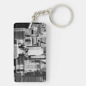 NYC Skyline IX Sleutelhanger (achterkant)