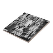 NYC Skyline IX Tegeltje (Zijkant)