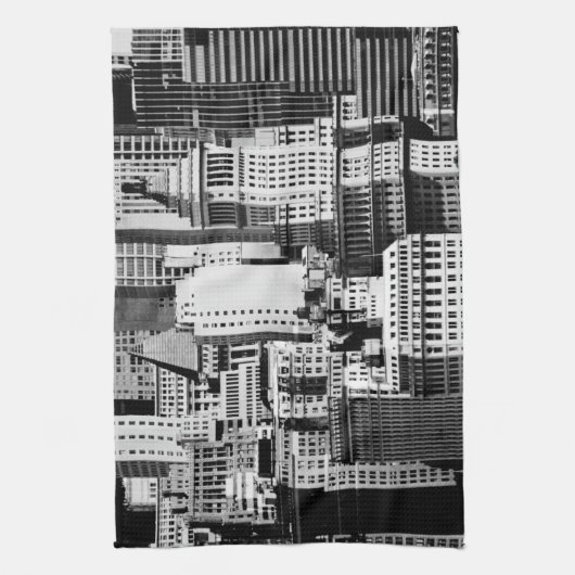 NYC Skyline IX Theedoek (Verticaal)