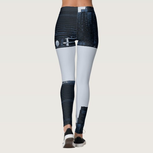 NYC Skyline Leggings (Achterkant)