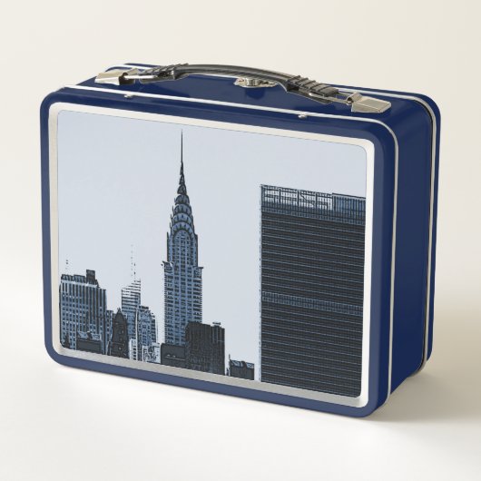 NYC Skyline Lunchbox (Achterkant)
