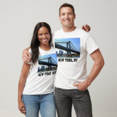 NYC Skyline: Manhattan Bridge #3 T-shirt (Unisex)