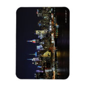 NYC Skyline met Rainbow ESB Magnet Magneet (Verticaal)