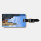 NYC Skyline: Midtown Uitzicht van het Chrysler-geb Bagagelabel (Voorkant horizontaal)