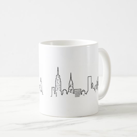 NYC Skyline Mok (Voorkant rechts)