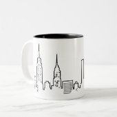 NYC Skyline Mok (Voorkant links)