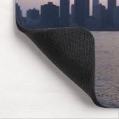 NYC Skyline op de East River Mousepad Muismat (Hoek)