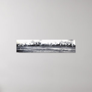  NYC Skyline Panoramic Foto (1902) Canvas Afdruk