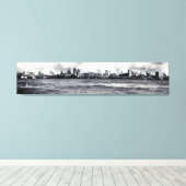  NYC Skyline Panoramic Foto (1902) Canvas Afdruk (Insitu (Houten vloer))