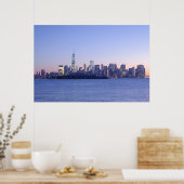nyc skyline poster (Keuken)