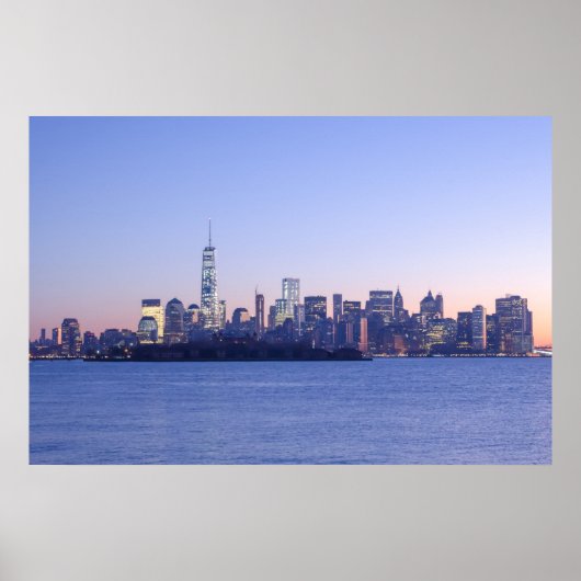 nyc skyline poster (Voorkant)
