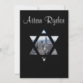 NYC Skyline Star Uitnodiging (Voorkant)