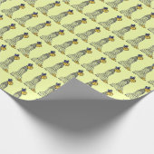 NYC Skyscraper Hanukkah Gelt New York City Holiday Cadeaupapier (Hoek)